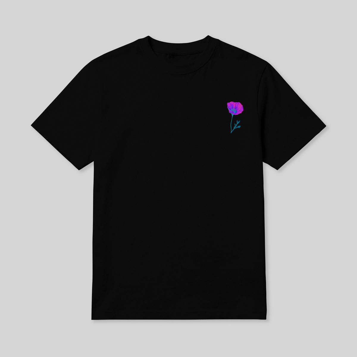 Pop art Poppy Heavyweight Tee
