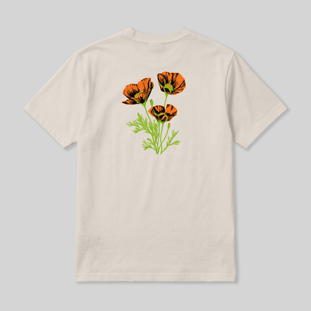 Pop art Poppy Heavyweight Tee